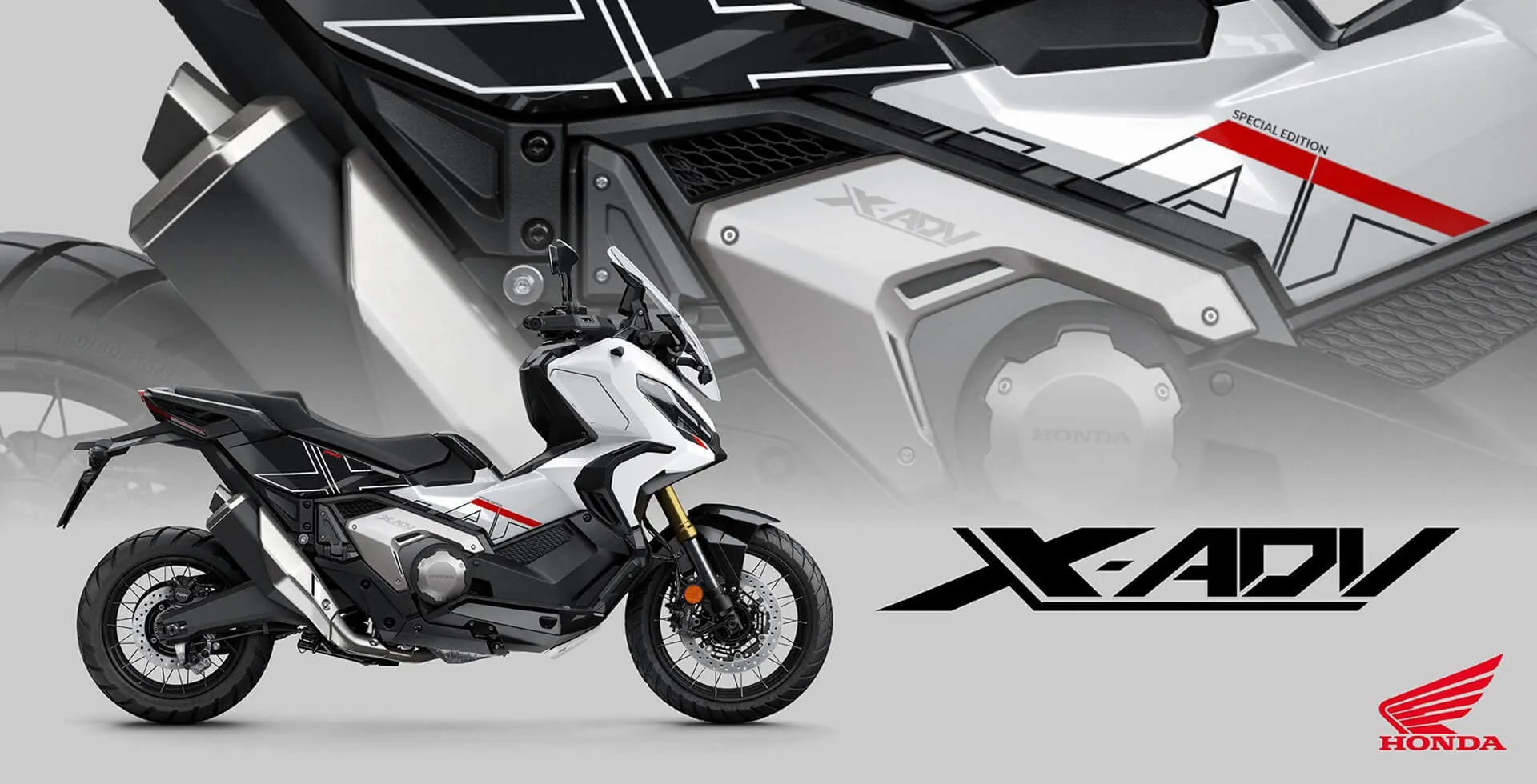 A Honda X-ADV é realmente um “SUV de duas rodas”. Seu quadro, ainda mais leve, e o assento redesenhado facilitam o acesso ao solo.