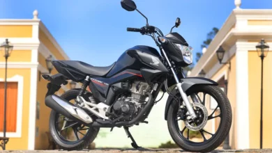 Motos mais vendidas até o dia 21 de janeiro de 2024