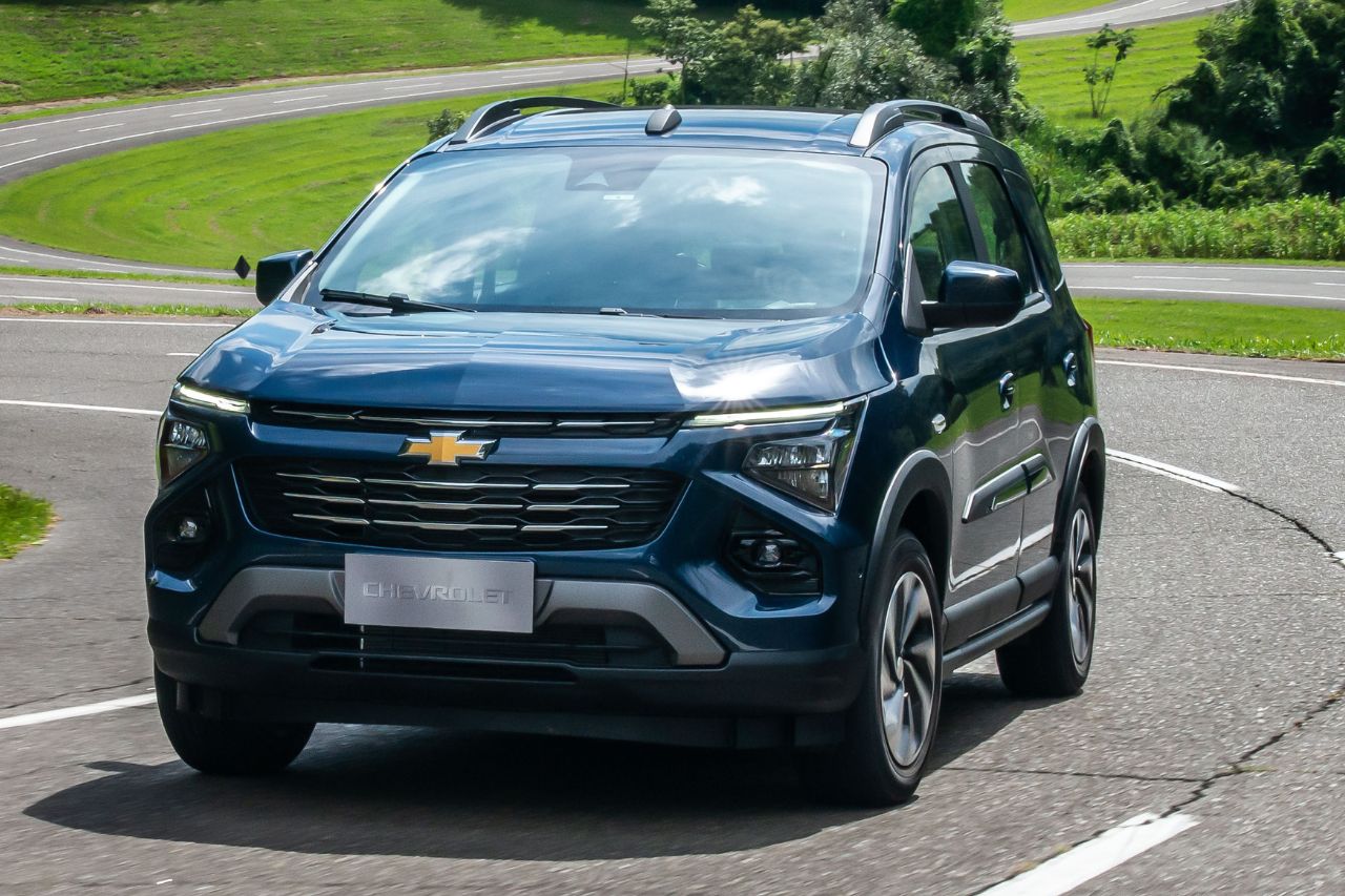 Chevrolet Spin 2025 inovação e segurança em quatro versões
